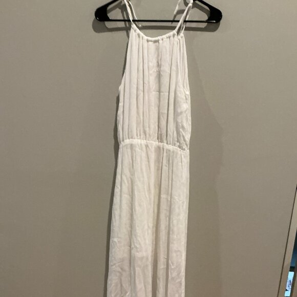 Maurices Embroidered Halter Top Maxi Dress - Picture 4 of 6